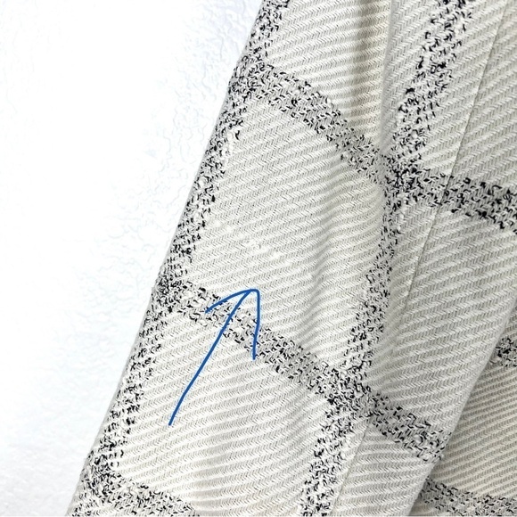 Ann Taylor Windowpane Tweed Blazer size 4 - Picture 11 of 11